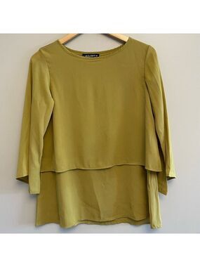 Limelight Blouse Green XS Oversized